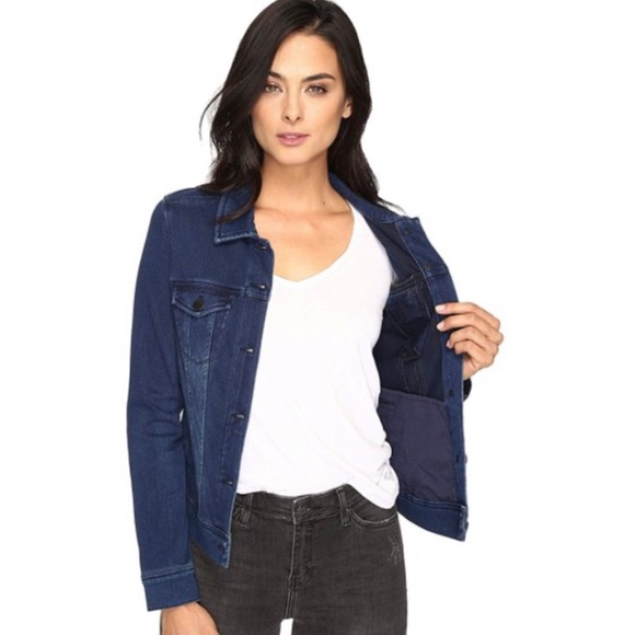 Liverpool Cropped Denim Jacket Kolten 